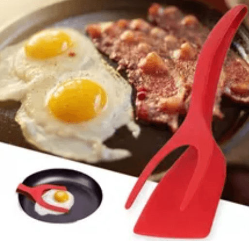 Espátula de Silicone para Omelete - lojaamplaescolha.com