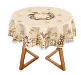 Toalha de mesa natalina e ano novo